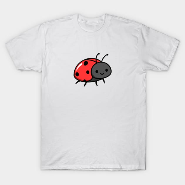 Ladybug T-Shirt by littlemandyart